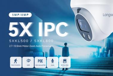 Motorized Varifocal Network Camera -- 5XKL500/5XKL800