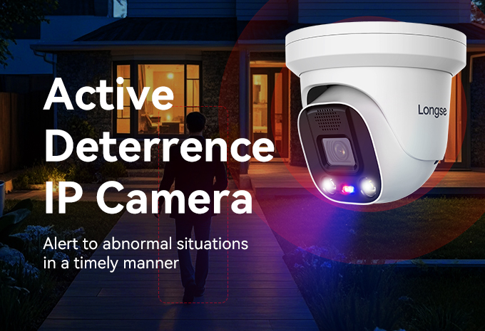 Active Deterrence IP Camera