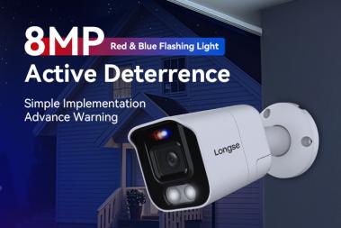 4K Active Deterrence IP Camera
