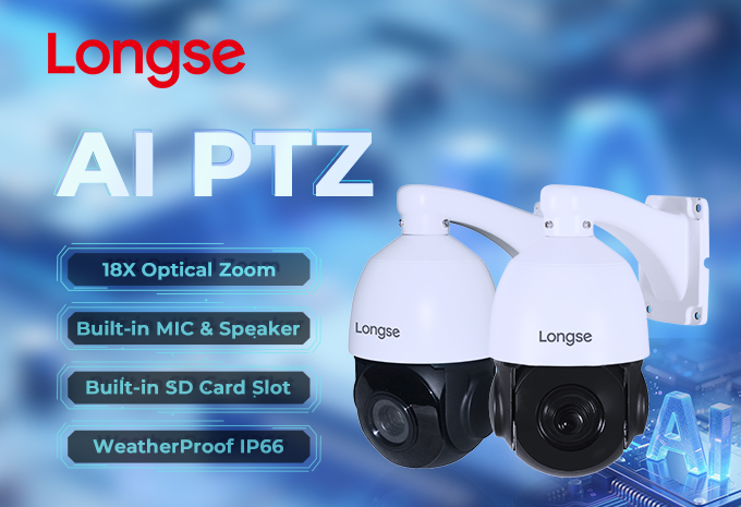 Longse's AI PTZ Camera