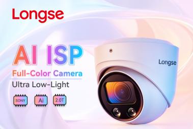 AI ISP Ultra-Low-Light Full-Color Camera: Clear Surveillance + AI Detection